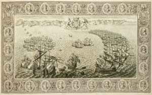 Armada (kaiverrus kuvakudoksesta), 1739